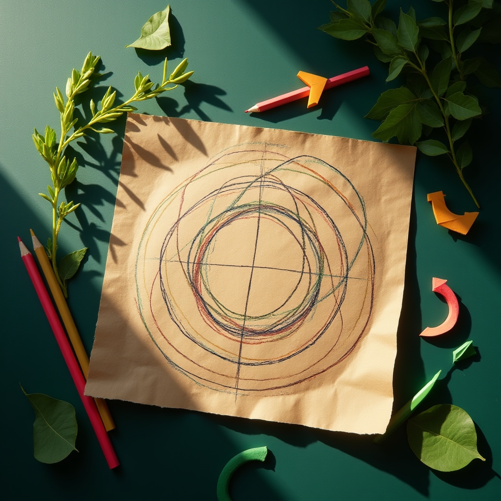 Circular economy values diagram with interconnected sustainable finance concepts